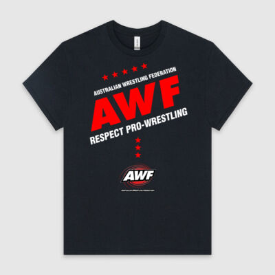 AWF Respect Pro-Wrestling Stars T-Shirt Thumbnail